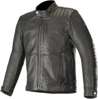Alpinestars - Alpinestars Crazy Eight Leather Jacket - 3107819-10-XXL - Black - 2XL - Image 1