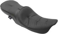 Drag Specialties - Drag Specialties Low Profile Touring Seat with Driver Backrest Provision - Pillow - 0801-1105 - Image 1