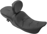 Drag Specialties - Drag Specialties Low Profile Touring Seat with Driver Backrest Provision - Pillow - 0801-1105 - Image 2