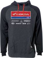 Factory Effex - Factory Effex Honda Racewear Hoodie - 24-88324 - Charcoal/Black - Large - Image 1