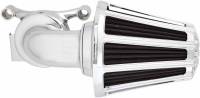 Arlen Ness - Arlen Ness Monster Sucker Air Cleaner Kit with Cover - 10-Gauge - Chrome - 81-030 - Image 1