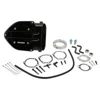 Kuryakyn - Kuryakyn Blood Groove Hypercharger - Black Body with Black Blood Groove Trap Door and Black Butterflies - 9874 - Image 1