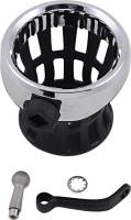 Ciro - Ciro Drink Holder with Mirror Mount - Chrome - 50420 - Image 1