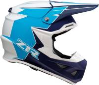Z1R - Z1R F.I. Hysteria Helmet - 0110-6436 - Blue/White - X-Large - Image 2