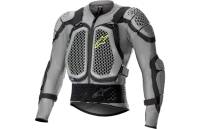 Alpinestars - Alpinestars Bionic Action V2 Protection Jacket - 6506823-915-2X - Gray/Black/Fluorescent Yellow - 2XL - Image 1