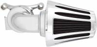 Arlen Ness - Arlen Ness Monster Sucker Air Cleaner Kit with Cover - Deep Cut - Chrome - 81-032 - Image 2