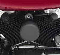 Drag Specialties - Drag Specialties Horn Cover - Black Wrinkle - 76705WB4 - Image 2