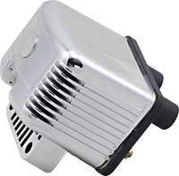 Drag Specialties - Drag Specialties Single Fire Ignition Coil - 3 OHM - Chrome - 2102-0415 - Image 2