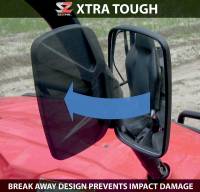 Moose Utility - Moose Utility UTV Sideview Mirror with 1.75in.-1.875in. Clamp - 0640-1086 - Image 4