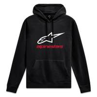 Alpinestars - Alpinestars Always 2.0 Hoodie - 1214-51812-1232-L - Black/White/Red - Large - Image 1