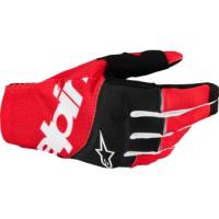 Alpinestars - Alpinestars Techstar Gloves - 3560125-1303-S - Black/Bright Red - Small - Image 1