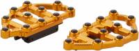 Arlen Ness - Arlen Ness Passenger Floorboards - Gold Anodized - 06-899 - Image 2