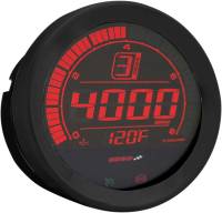 Koso North America - Koso North America 4in. Tachometer Gauge - Black - BA051110 - Image 2