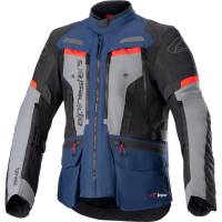 Alpinestars - Alpinestars Bogota Pro Drystar Jacket - 3207023-7093-L - Dark Blue/Black/Bright Red - Large - Image 1