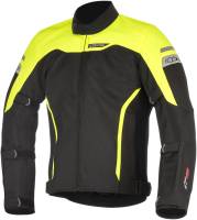 Alpinestars - Alpinestars Leonis Drystar Air Jacket - 3206518-155-S - Black/Fluorescent Yellow - Small - Image 1