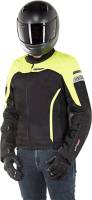 Alpinestars - Alpinestars Leonis Drystar Air Jacket - 3206518-155-S - Black/Fluorescent Yellow - Small - Image 2