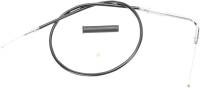Drag Specialties - Drag Specialties Alternative Length Black Vinyl Throttle Cable - 36 3/4in. - 4332506B - Image 1