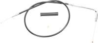 Drag Specialties - Drag Specialties Alternative Length Black Vinyl Throttle Cable - 36 3/4in. - 4332506B - Image 2