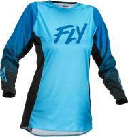 Fly Racing - Fly Racing Lite Womens Jersey - 376-6202X - Blue/Black - 2XL - Image 1