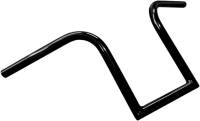 LA Choppers - LA Choppers 1in. Old School Bourbon Ape Hanger Handlebar - 12in. - Black Powdercoat - LA-7381-12B - Image 2