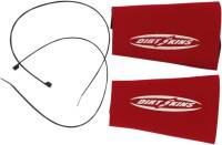 Schampa - Schampa Dirt Skins - Fork Skins - Red - DSFRKSKN01-3 - Image 1