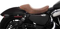 Drag Specialties - Drag Specialties 3/4 Solo Seat - Distressed Brown Leather - 0804-0747 - Image 2