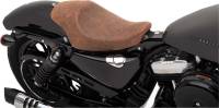 Drag Specialties - Drag Specialties 3/4 Solo Seat - Distressed Brown Leather - 0804-0747 - Image 3