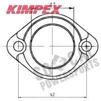 Kimpex - Kimpex Carburetor Mounting Flange - 07-100-45 - Image 2