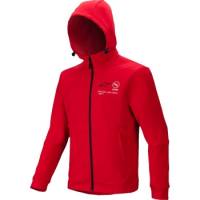 Alpinestars - Alpinestars Racer MX Fleece Hoodie - 3800125-3010-3x - Bright Red - 3XL - Image 1
