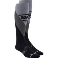 100% - 100% Hi Side Riding Socks - 20054-00009 - Black - SM-MD - Image 1