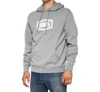 100% - 100% Icon Hoody - 20029-00015 - Heather Gray - Small - Image 1