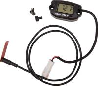 Trail Tech - Trail Tech Surface Mount Universal Temperature Meter w/ Fin Sensor - 10mm - Black - 742-EF6 - Image 1