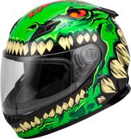 G-Max - G-Max GM-49Y Drax Youth Helmet - F1499050 - Green - Small - Image 1