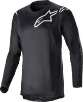Alpinestars - Alpinestars Racer Graphite Jersey - 3761923-1014-3XL - Black/Reflective Black - 3XL - Image 1