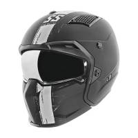 Speed & Strength - Speed & Strength SS2400 Tough As Nails Helmet - TR-124-256 - Matte Black/White - Large - Image 1