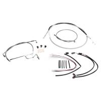 Magnum - Magnum Stainless Steel XR Handlebar Installation Kit for 15-17in. Ape - 589472 - Image 1