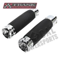 Trask Performance - Trask Performance V-Line Billet Grips - Chrome - TM-6022CH - Image 2