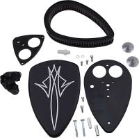 Baron Custom Accessories - Baron Custom Accessories Big Air Kit - Pinstripe Black - BA-2013-13B - Image 1