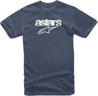 Alpinestars - Alpinestars Heritage Blaze T-Shirt - 1038-72002-70-L - Navy - Large - Image 1