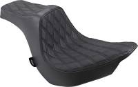 Drag Specialties - Drag Specialties Predator III Seat - Double Diamond - Black Thread - 0802-1188 - Image 1