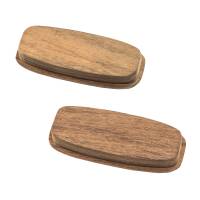 Whitecap - Whitecap Teak Rectangular Drawer Pull - 3-1/4"L - 2 Pack - Image 2