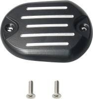 Drag Specialties - Drag Specialties Front Brake Master Cylinder Cover - Black - 0611-0187 - Image 2