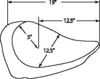 Drag Specialties - Drag Specialties Low Solo Seats - Smooth - 0802-0781 - Image 4