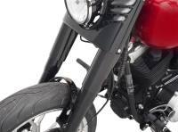 Drag Specialties - Drag Specialties Smooth Fork Slider Covers - Stock Length - Gloss Black - 74537B - Image 2