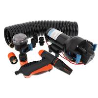 Jabsco - Jabsco HotShot HD6 Heavy Duty Washdown Pump w/25&#39; HoseCoil - 12V - 6 GPM - 70 PSI - Image 1