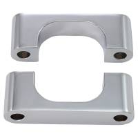 Klock Werks - Klock Werks Tire Hugger Front Fender Mounting Blocks for 21in. Tire - Chrome Finish - KW05-02-0106-C - Image 1