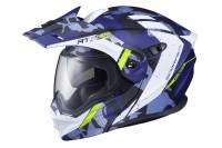 Scorpion - Scorpion EXO-AT950 Outrigger Snow Helmet with Dual Lens Shield - 95-1618-SD - Matte Blue - 3XL - Image 1