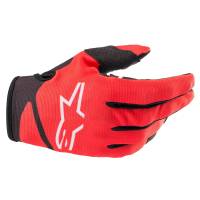 Alpinestars - Alpinestars Radar Youth Gloves - 3541823-3120-S - Mars Red/White - Small - Image 1