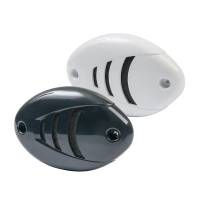 Marinco - Marinco 12V Drop-In Low Profile Horn w/Black &amp; White Grills - Image 1