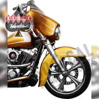 Klock Werks - Klock Werks 6.5in. Flare Windshield - Dark Smoke - KWW-01-0199 - Image 4